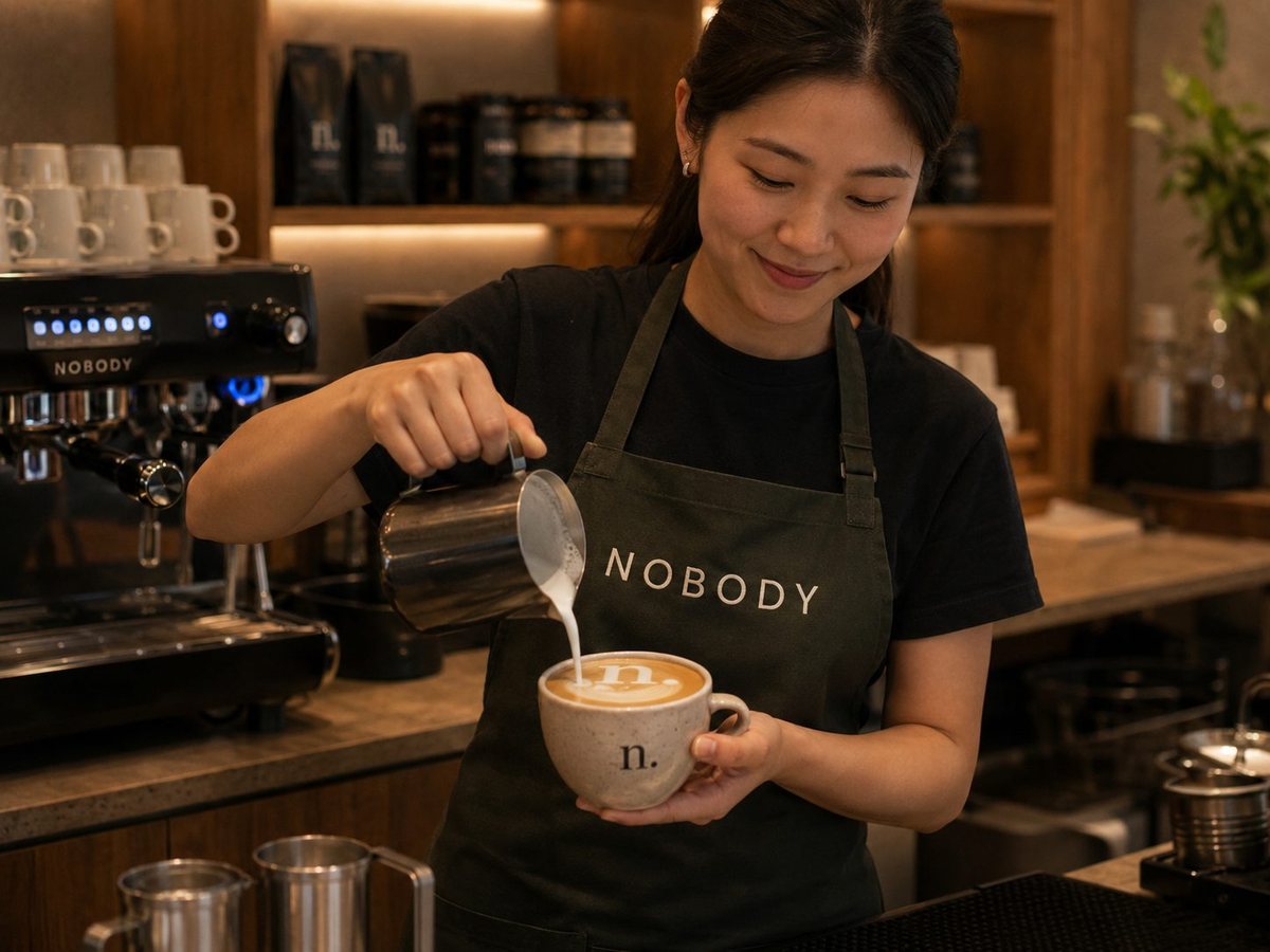 NOBODY latte ve barista deneyimi